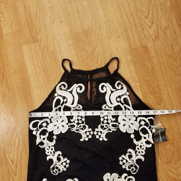 INC International Concepts Sheer Lace Top - NEW - Picture 10 of 14